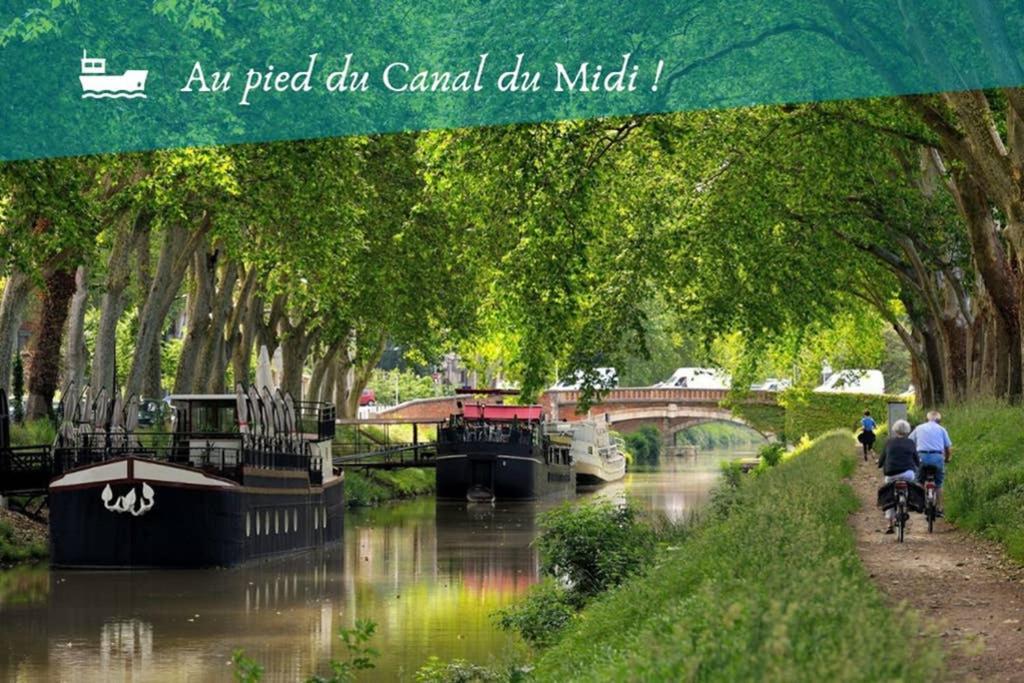 Canal Du Midi, Cosy City Center Apt, Train Station Тулуза Экстерьер фото